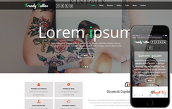 Trendy Tattoo a Fashion Category Bootstrap Responsive Web Template