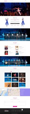 Ballet an Entertainment Category Bootstrap Responsive Web Template