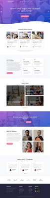 Study Course a Online Education Website Template