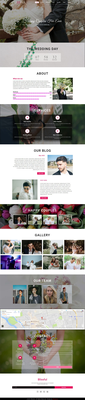 Blissful Wedding Category Bootstrap Responsive Web Template