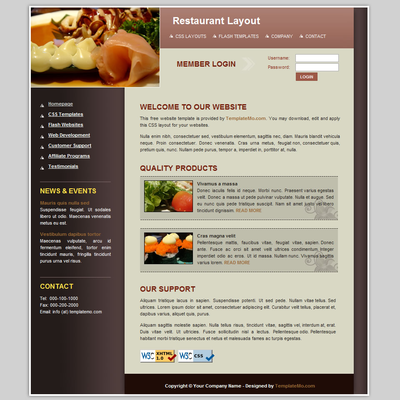 Restaurant Template