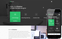 SeeFolio a Personal Portfolio Flat Bootstrap Responsive Web Template