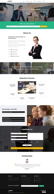 Human Resource Management Bootstrap Responsive Web Template