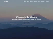 Regna Bootstrap Theme | BootstrapMade