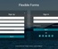 Flexible Forms a Flat Responsive Widget Template