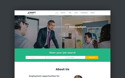 Human Resource Management Bootstrap Responsive Web Template