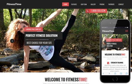 Fitness Time a Flat Sports Bootstrap Responsive Web Template