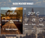 Sleek Weather Responsive Widget Template