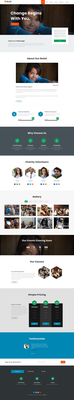 Relief Society and People Category Bootstrap Responsive Web Template