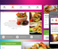 Metro Food UI KIT Flat Responsive web template