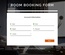 Room Booking Form Flat Responsive Widget Template