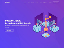 Techie - Modern Bootstrap Startup Template | BootstrapMade