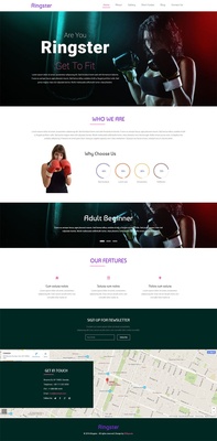 Ringster a Sports Category Flat Bootstrap Responsive Web Template