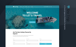 Go Trip a Travel Agency Website Template