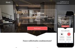 Blinds a Interior Architects Multipurpose Flat Bootstrap Responsive Web Template