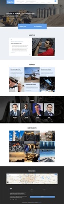 Impetus an Industrial Category Bootstrap Responsive Web Template