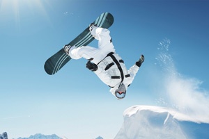 Snowboarding a Flat ECommerce Bootstrap Responsive Web Template