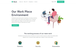 Work a Business Category Bootstrap Responsive Web Template