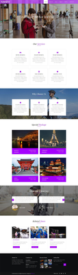 Venture Travel Category Bootstrap Responsive Web Template.