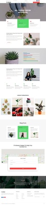 Florae Exterior Designs Category Bootstrap Responsive Website Template