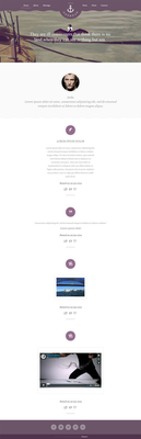 Harbour a Flat Portfolio Responsive Web Template