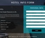 Hotel Info Form a Responsive Widget Template