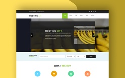 Hosting City a Hosting Category Bootstrap responsive Web Template