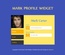 Mark Profile Responsive Widget Template