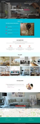 Decorate an Interior Category Bootstrap Responsive Web Template