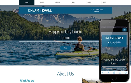 Dream Travel a Travel Category Bootstrap Responsive Web Template