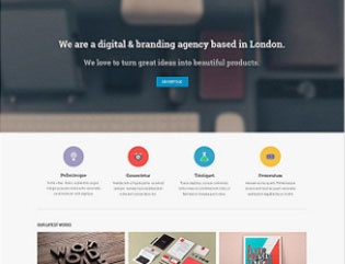 Dreativity  a Personal Portfolios Flat Bootstrap Responsive Web Template