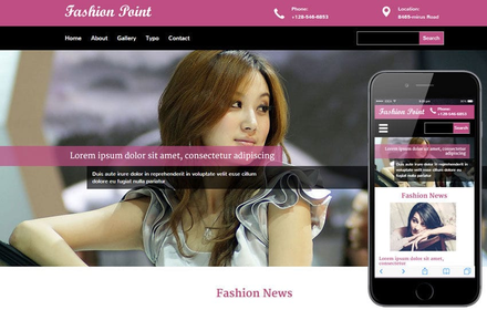 Fashion Point a Fashion Category Flat Bootstrap Responsive Web Template