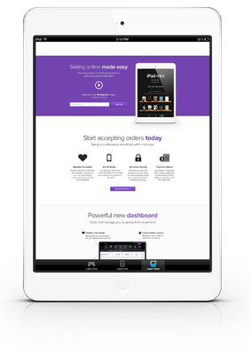 Ascend eCommerce Responsive Mobile Website Template