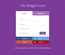 Tab Widget Form Responsive Widget Template