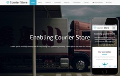 Courier Store a Corporate Business Bootstrap Responsive Web Template