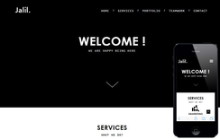 Jalil a Corporate Portfolio Flat Bootstrap Responsive Web Template