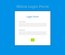 Ethos Login Form Responsive Widget Template