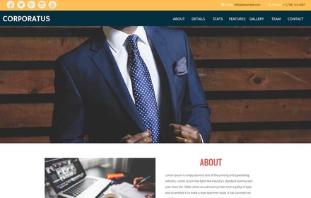 Opulent a Personal Category Bootstrap Responsive Web Template