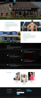 Prefab a Real Estate Category Bootstrap Responsive Web Template