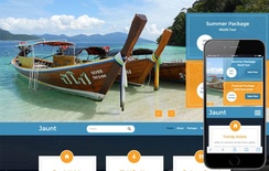 Jaunt  A Travel  Flat Bootstrap Responsive  Web Template