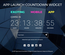 App Launch Countdown Widget a Flat Responsive Widget Template