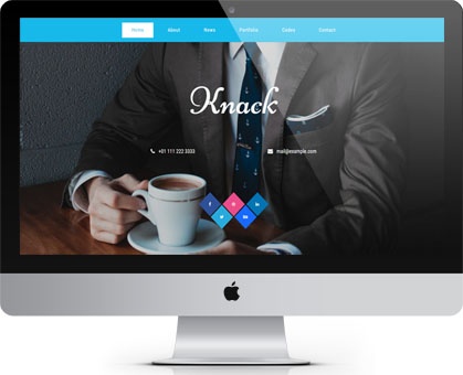 Knack a Corporate Business Category Flat Bootstrap Responsive Web Template