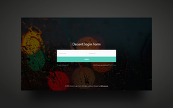 Decent Login Form Web Element