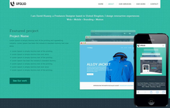 Ufolio a Onepage Portfolio Flat Bootstrap Responsive Web Template