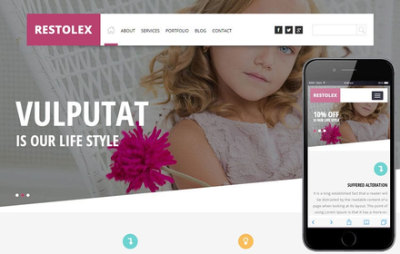 Restolex a Interior Architects Multipurpose Flat Bootstrap Responsive Web Template