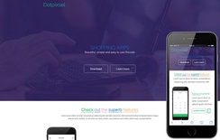 Dotpixsel a landingpage Flat Bootstrap Responsive Web Template