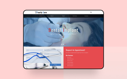 Pearly Care Medical Category Bootstrap Responsive Web Template