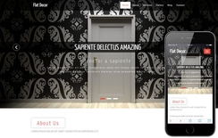 Flat Decor an Interior and Furniture Bootstrap Responsive Web Template