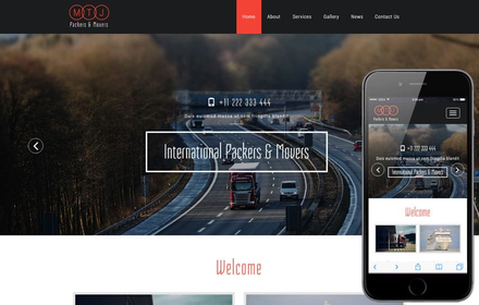 MTJ a Transportation Category Bootstrap Responsive Web Template