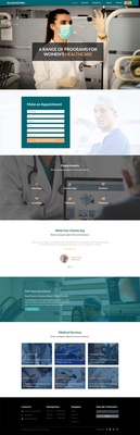 Alleviating Medical Category Bootstrap Responsive Web Template.